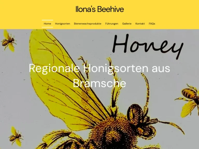 Ilona’s Beehive Honig-Imkerei-Bienenwachskerzen und mehr … - Niedersachsen in Bramsche
