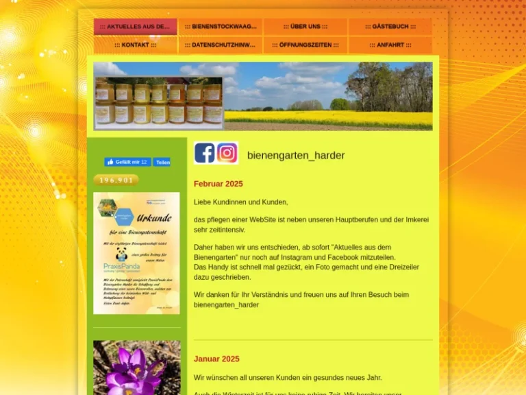 Bienengarten Harder - Brandenburg in Wandlitz