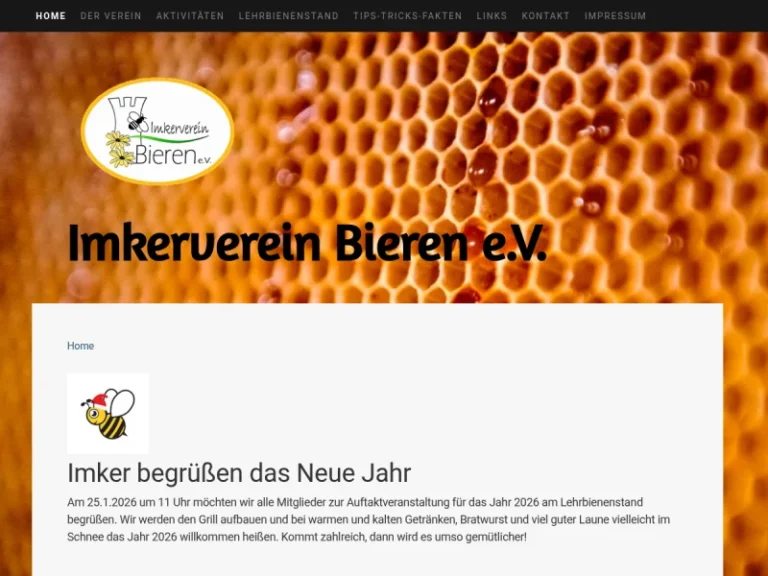 Imkerverein Bieren - Nordrhein-Westfalen in Rödinghausen