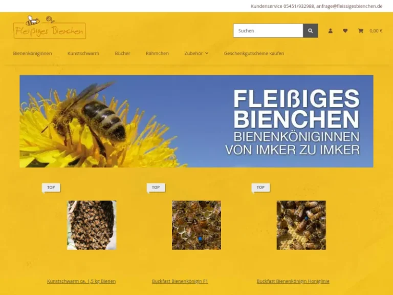 Imkerei fleissigesbienchen.de - Nordrhein-Westfalen in Mettingen