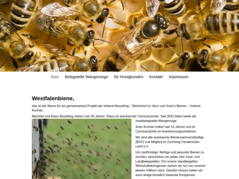 westfalenbiene - Nordrhein-Westfalen in Lienen