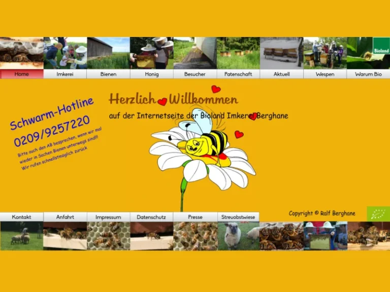 Bioland Imkerei Berghane - Nordrhein-Westfalen in Gelsenkirchen