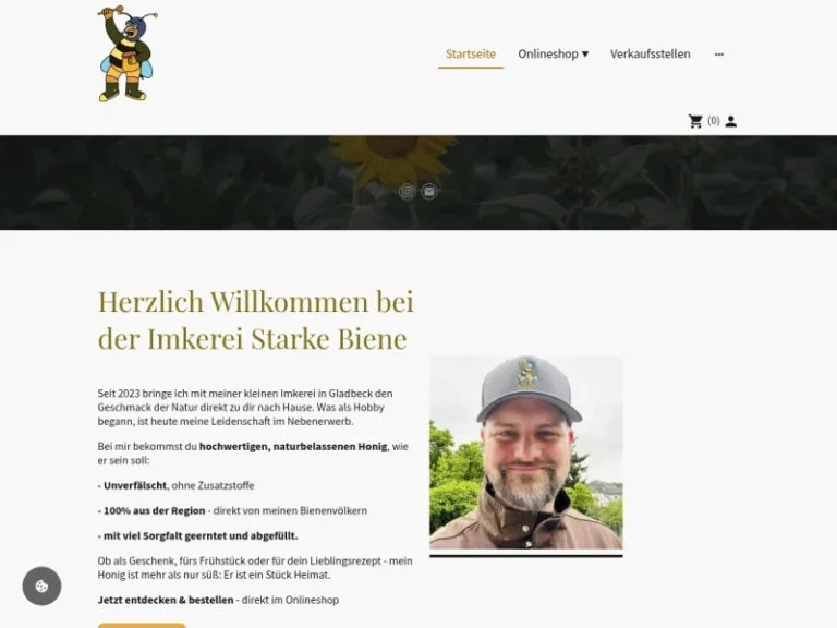 Starke Biene – Imkerei Nico Hullmann - Nordrhein-Westfalen in Gladbeck