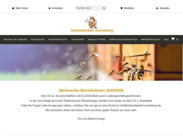 Imkereibedarf Ascheberg - Nordrhein-Westfalen in Ascheberg