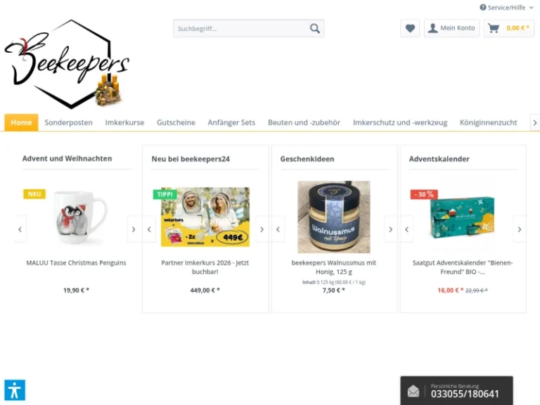 beekeepers Imkereibedarf - Brandenburg in Kremmen