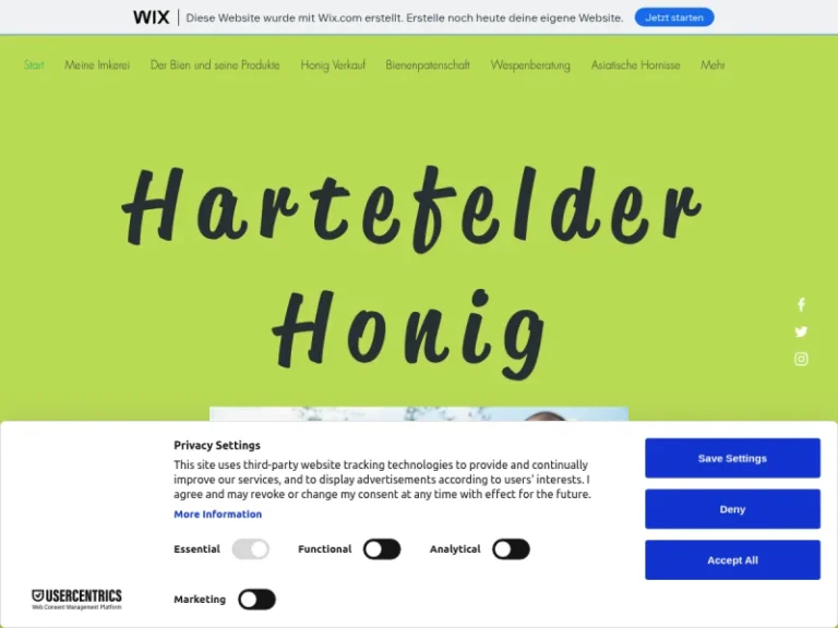 Imkerei Hartefelder Honig - Nordrhein-Westfalen in Geldern