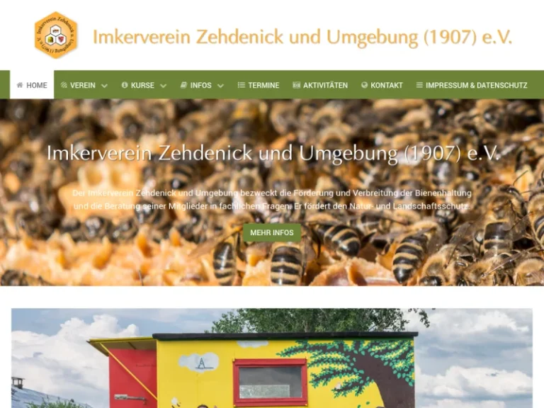 Imkerverein Zehdenick und Umgebung (1907) e.V. - Brandenburg in Zehdenick