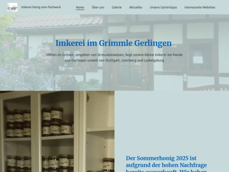 Honig vom Fachwerk - Baden-Württemberg in Gerlingen