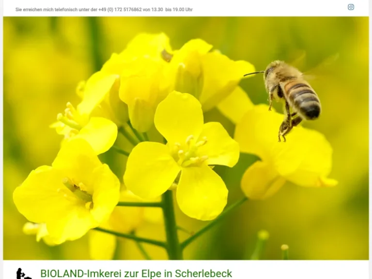 Imkerei zur Elpe in Scherlebeck - Nordrhein-Westfalen in Herten