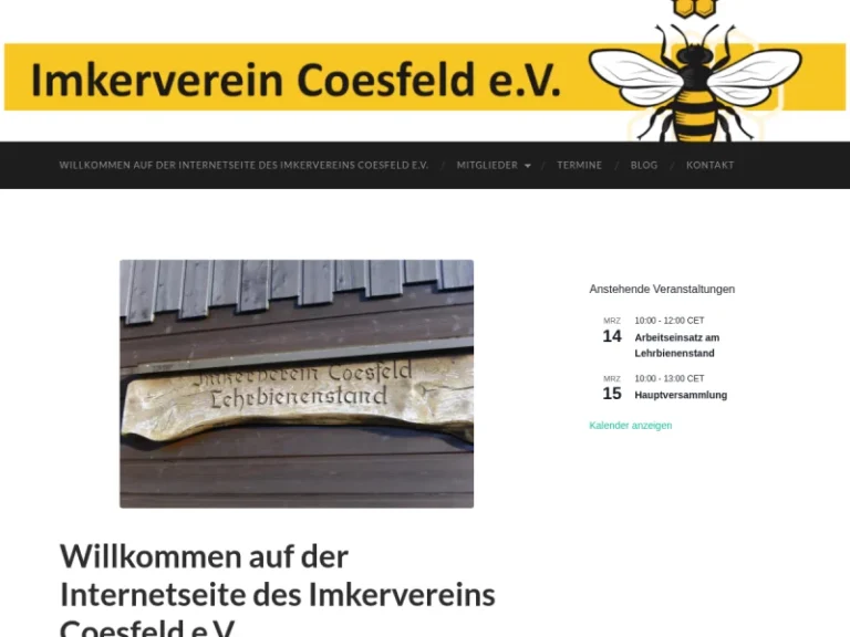 Imkerverein Coesfeld – Lehrbienenstand - Nordrhein-Westfalen in Coesfeld