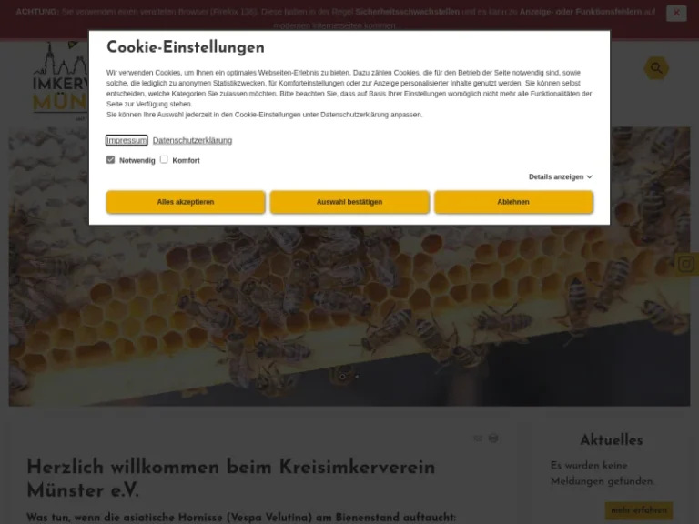 KIV Münster – Belegstelle Davert - Nordrhein-Westfalen in Münster