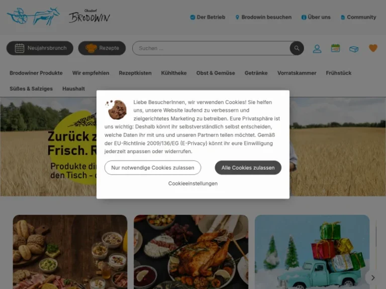 Ökodorf Brodowin - Brandenburg in Chorin OT Brodowin