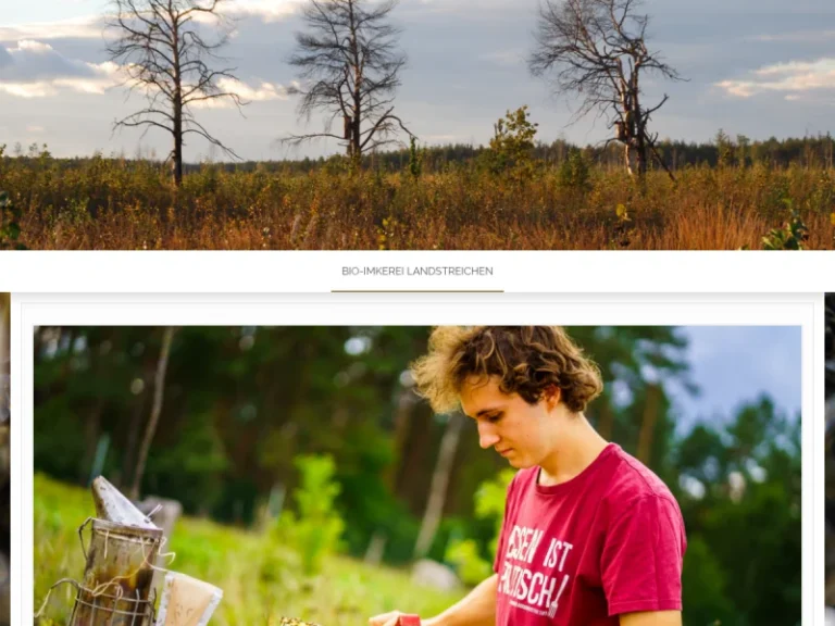 Imkerei Landstreichen - Brandenburg in Großwoltersdorf