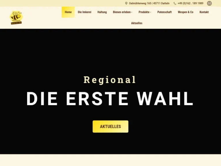 Imkerei Rosenfeld - Nordrhein-Westfalen in Datteln