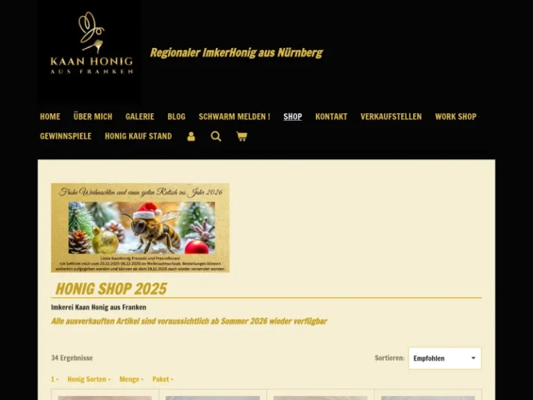 kaanhonig aus Franken imkerei Nürnberg - Bayern in Nürnberg