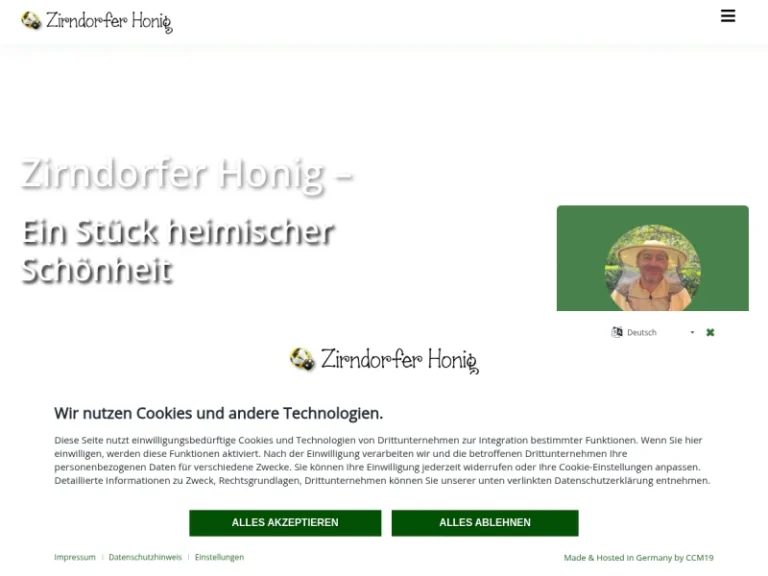 Zirndorfer Honig - Bayern in Zirndorf