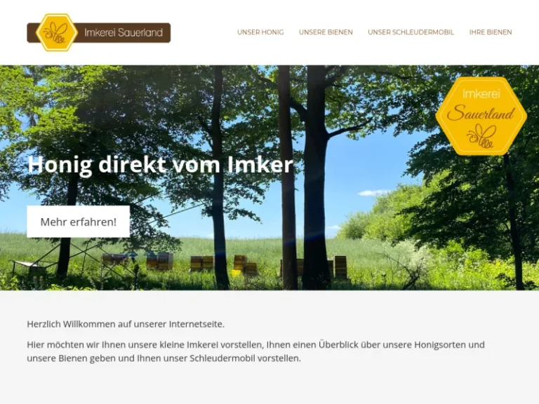 Imkerei Sauerland - Nordrhein-Westfalen in Bad Wünnenberg