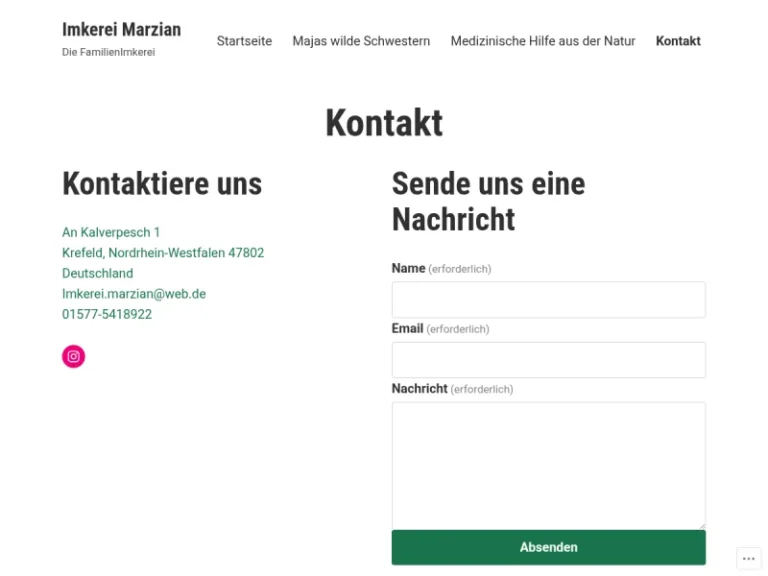 Imkerei Marzian - Nordrhein-Westfalen in Krefeld