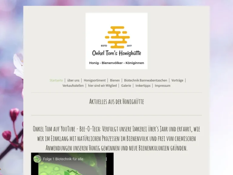 Onkel Tom’s Honighütte - Bayern in Reichenschwand