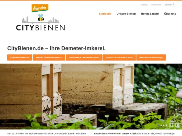 Citybienen.de – Demeter Imkerei - Nordrhein-Westfalen in Mülheim an der Ruhr