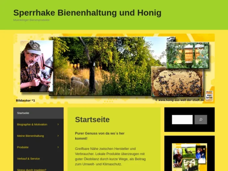 Honig Bienenhaltung Sperrhake – Münklingen - Baden-Württemberg in Weil der Stadt