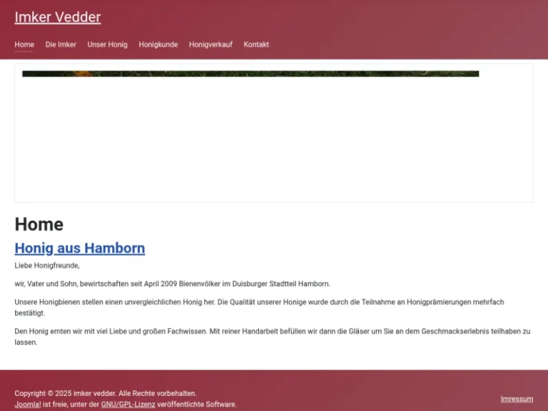 Imkerei Vedder - Nordrhein-Westfalen in Duisburg