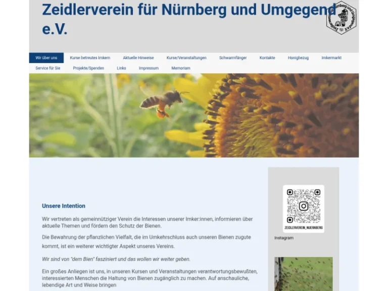 Bienengartenanlage Zeidlerverein für Nürnberg und Umgebung e.V. - Bayern in Nürnberg