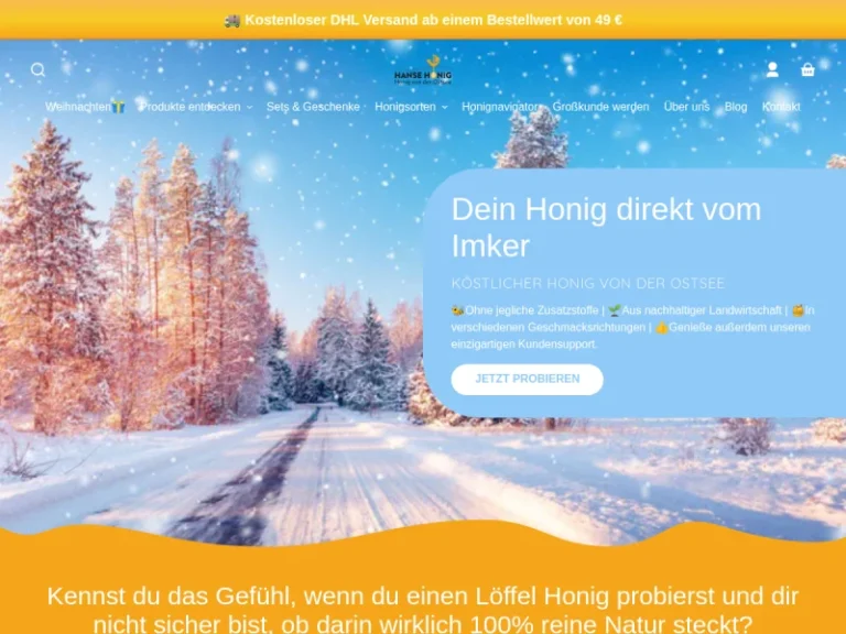 Hanse Honig - Schleswig-Holstein in Lübeck