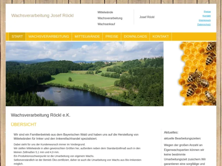 Imkerei Röckl - Bayern in Grafenau
