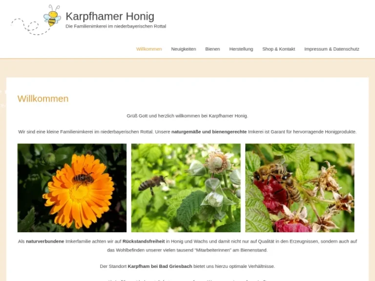 Karpfhamer Honig - Bayern in Bad Griesbach im Rottal