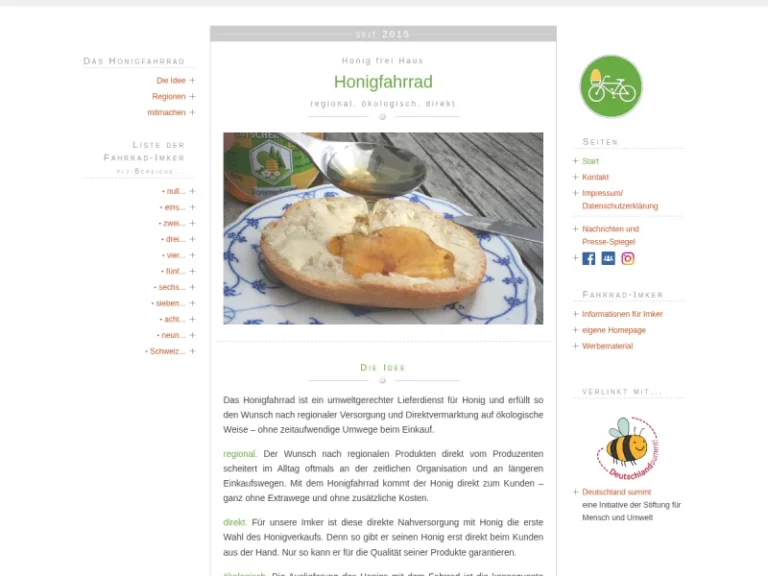 Honigfahrrad-Duisburg - Nordrhein-Westfalen in Duisburg