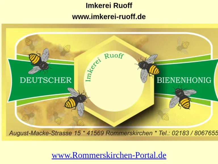 Imkerei Ruoff - Nordrhein-Westfalen in Rommerskirchen