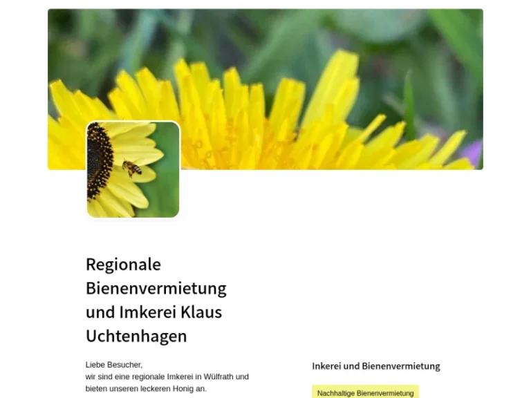 Bee4U Imkerei Bienenvermietung - Nordrhein-Westfalen in Wülfrath