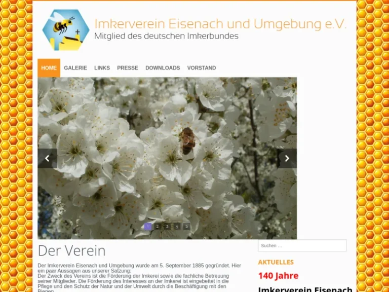 Imkerverein Eisenach und Umgebung e. V. - Thüringen in Eisenach