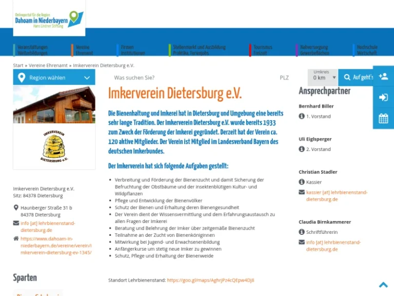 Imkerverein Dietersburg e.V. - Bayern in Dietersburg