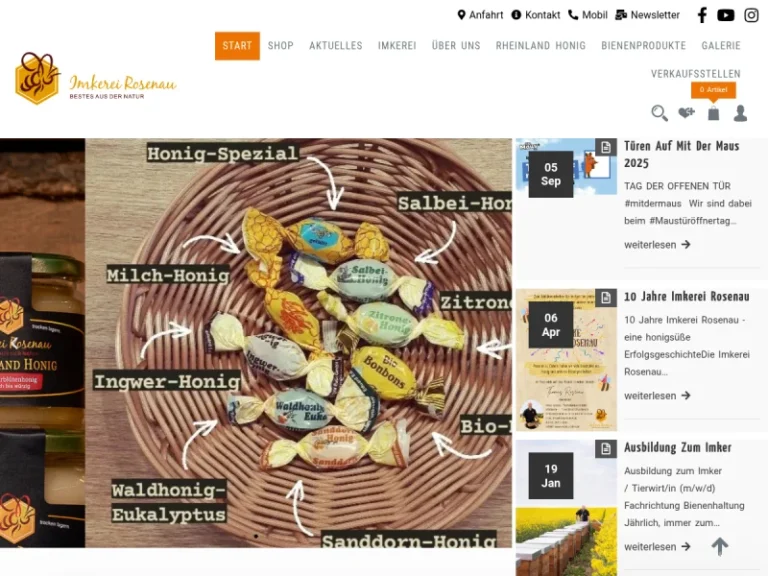 Imkerei Rosenau - Nordrhein-Westfalen in Troisdorf