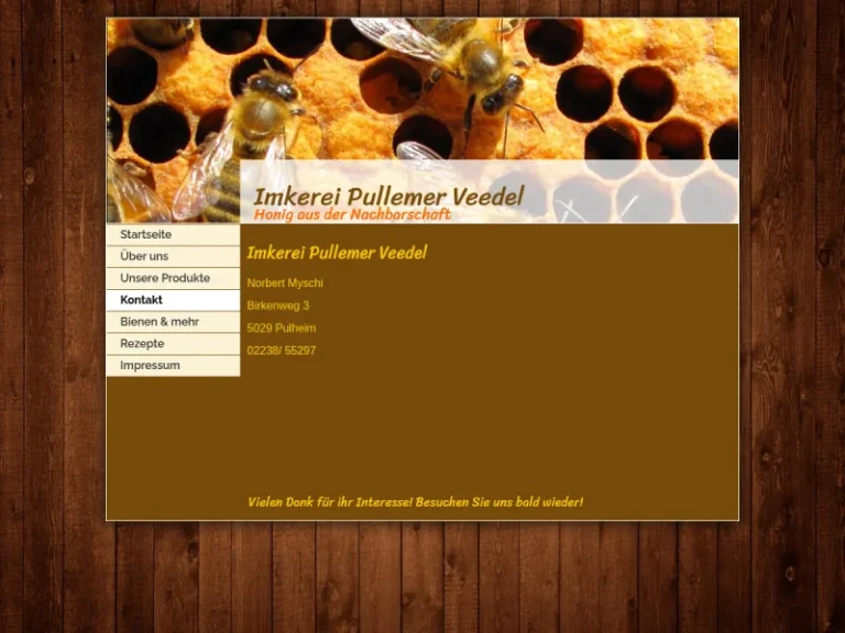 Imkerei Pullemer Veedel - Nordrhein-Westfalen in Pulheim