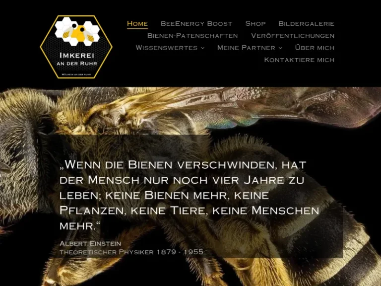 Imkerei an der Ruhr - Nordrhein-Westfalen in Mülheim an der Ruhr