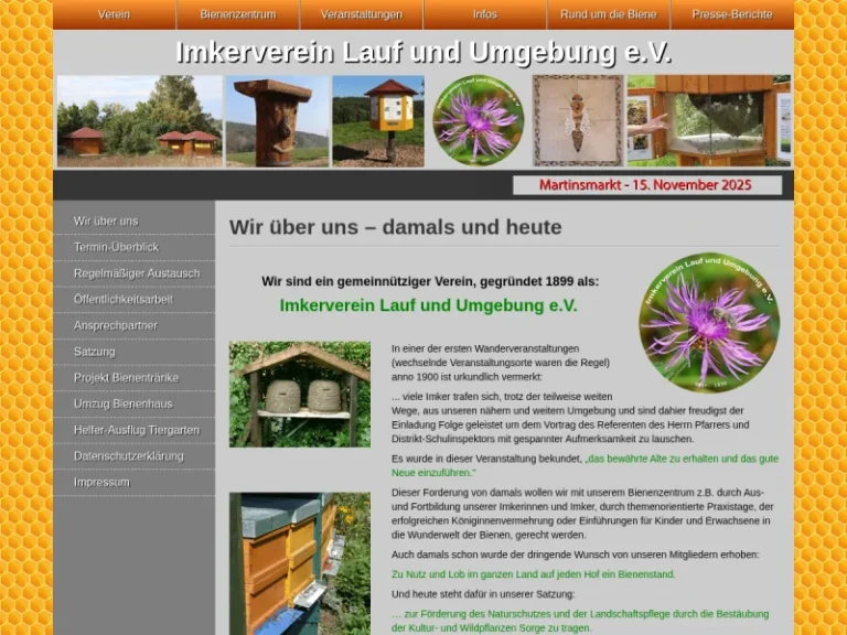 Imkerverein Lauf und Umgebung - Bayern in Lauf an der Pegnitz