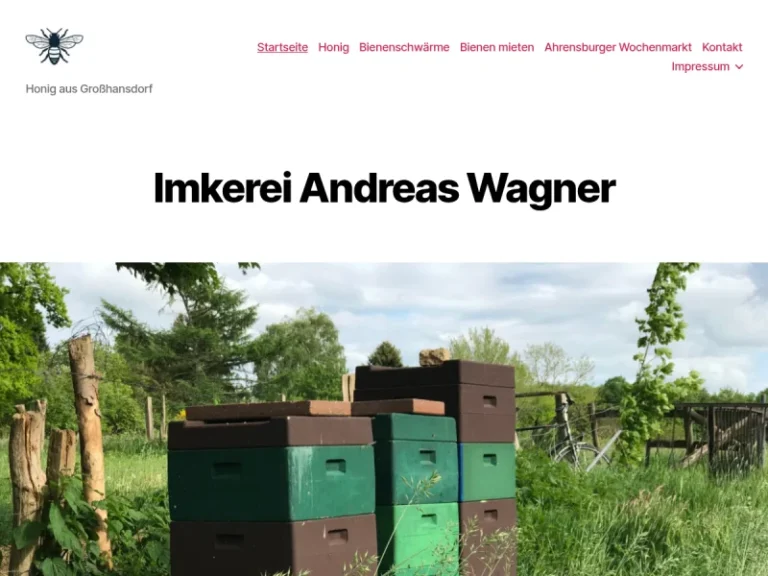 Imker Andreas Wagner - Schleswig-Holstein in Großhansdorf