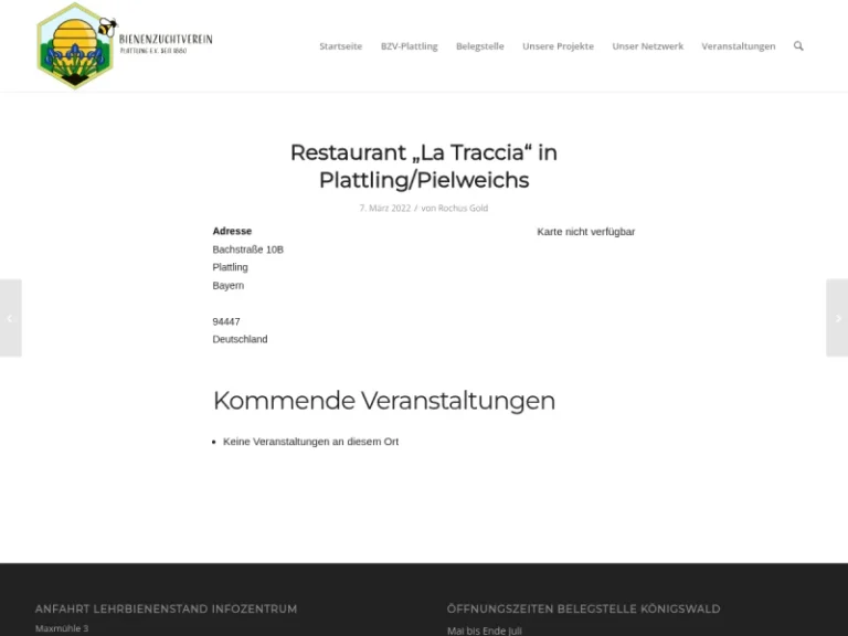 Bienenzuchtverein Plattling - Bayern in Plattling