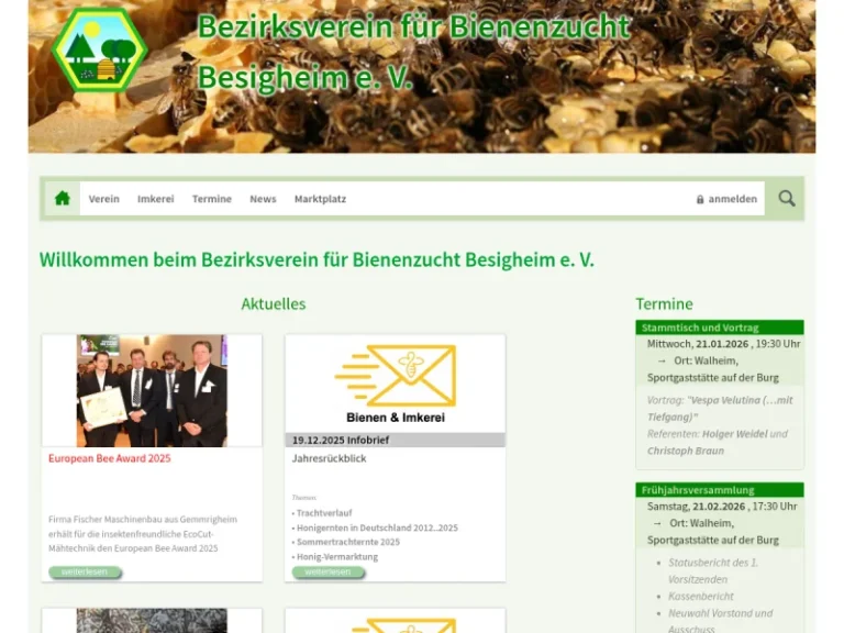 Bezirksverein für Bienenzucht Besigheim e. V. - Baden-Württemberg in Bietigheim-Bissingen