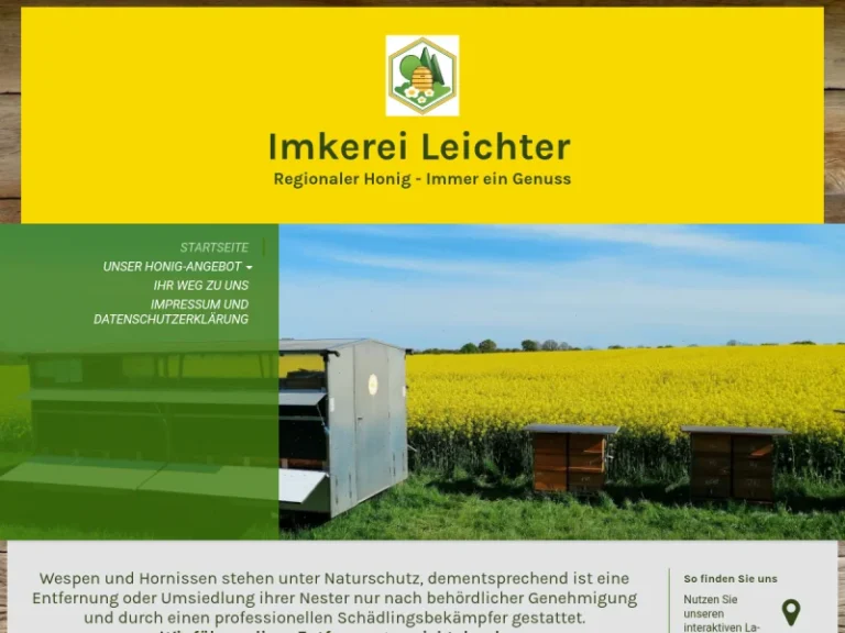 Imkerei Leichter - Nordrhein-Westfalen in Burscheid