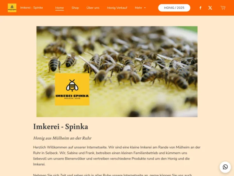 Imkerei Spinka - Nordrhein-Westfalen in Mülheim an der Ruhr