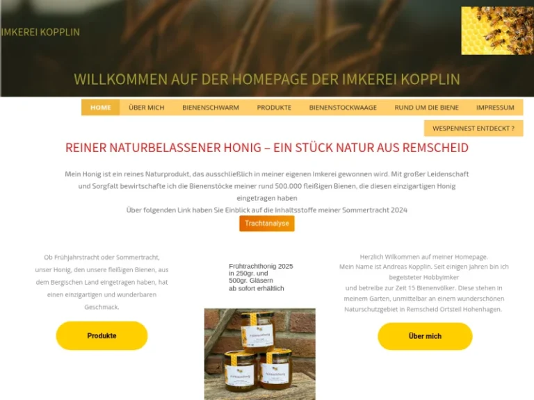 Imkerei Kopplin - Nordrhein-Westfalen in Remscheid