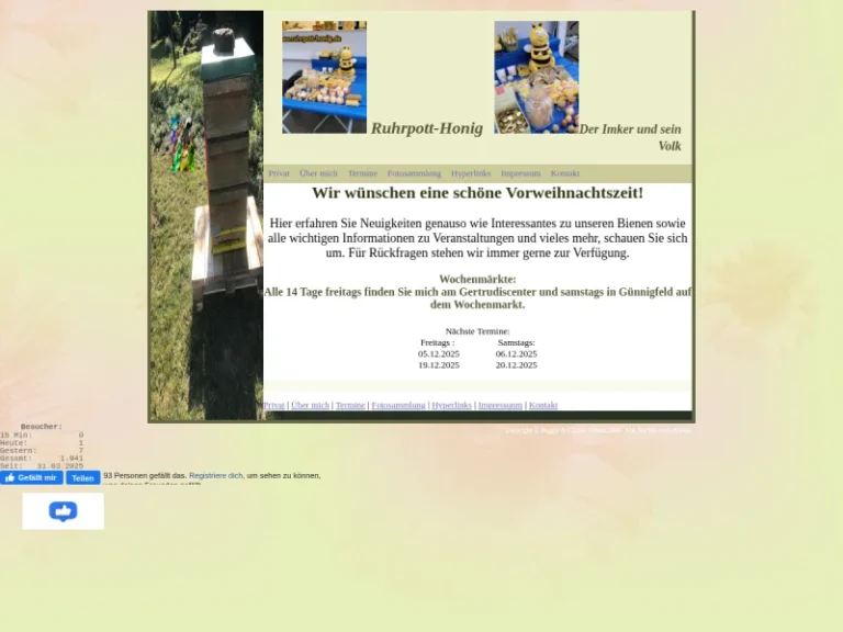 Imker Peggie & Günter Schulz - Nordrhein-Westfalen in Bochum