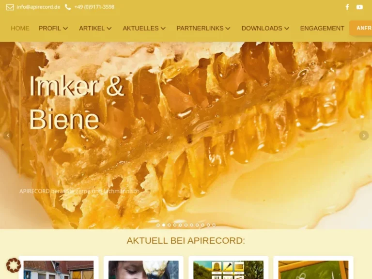 Apirecord Imkereibedarf - Bayern in Roth