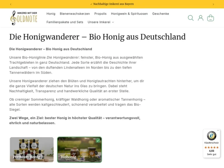 honigwanderer - Bayern in Happurg