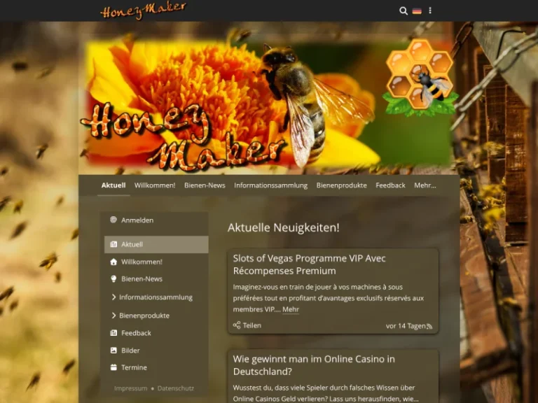 HoneyMaker – Imkerei mit Leidenschaft - Bayern in Vilseck