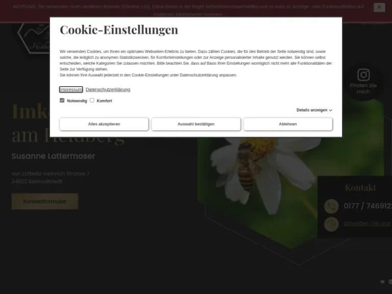 Imkerei am Heidberg - Schleswig-Holstein in Emkendorf